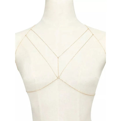 Women New Fashion Accessories Simple Chain Clothing Geometric Plain Chain Sexy Body Chain BD7045
